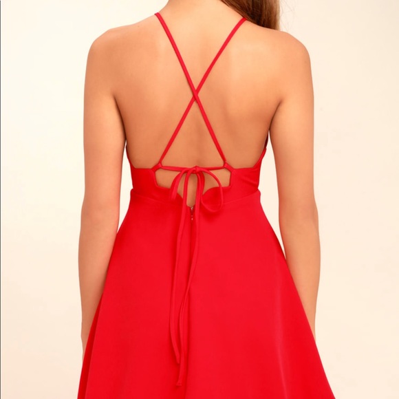 Lulus red dress - Picture 2 of 4